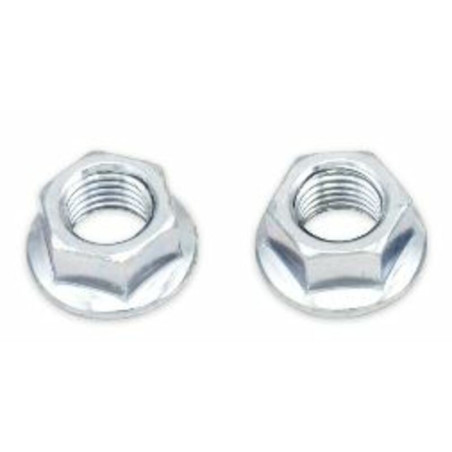Écrou à bride BOLT M10x1,25 tête 14 mm acier x10