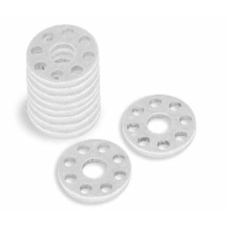 Rondelles percées aluminium BOLT M6 Ø6/18 mm – 10 pcs