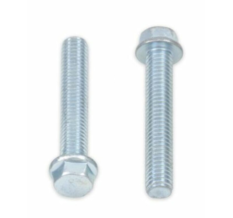 Vis à bride BOLT tête hexagonale 8mm M6x1x35mm 10 pièces