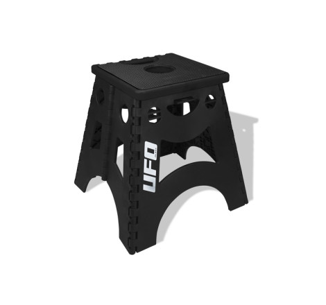 Lève-moto repliable UFO Mecha noir pour entretien et stockage tout-terrain