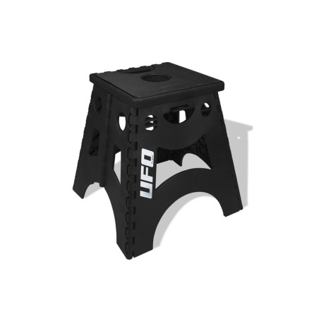 Lève-moto repliable UFO Mecha noir pour entretien et stockage tout-terrain