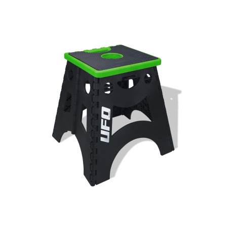 Lève-moto repliable UFO Mecha vert pour entretien et stockage tout-terrain