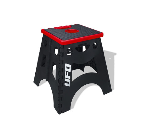 Lève-moto repliable UFO Mecha rouge pour entretien et stockage tout-terrain