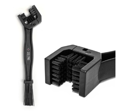 Brosse pour chaîne Muc-Off – Nettoyage transmission vélo et moto efficace