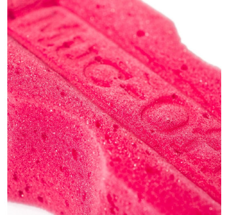 Éponge Muc-Off Expanding Microcell rose – Nettoyage doux et haute absorption vélo et moto