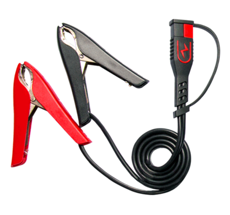 Cable BS BATTERY pinces "croco" isolées