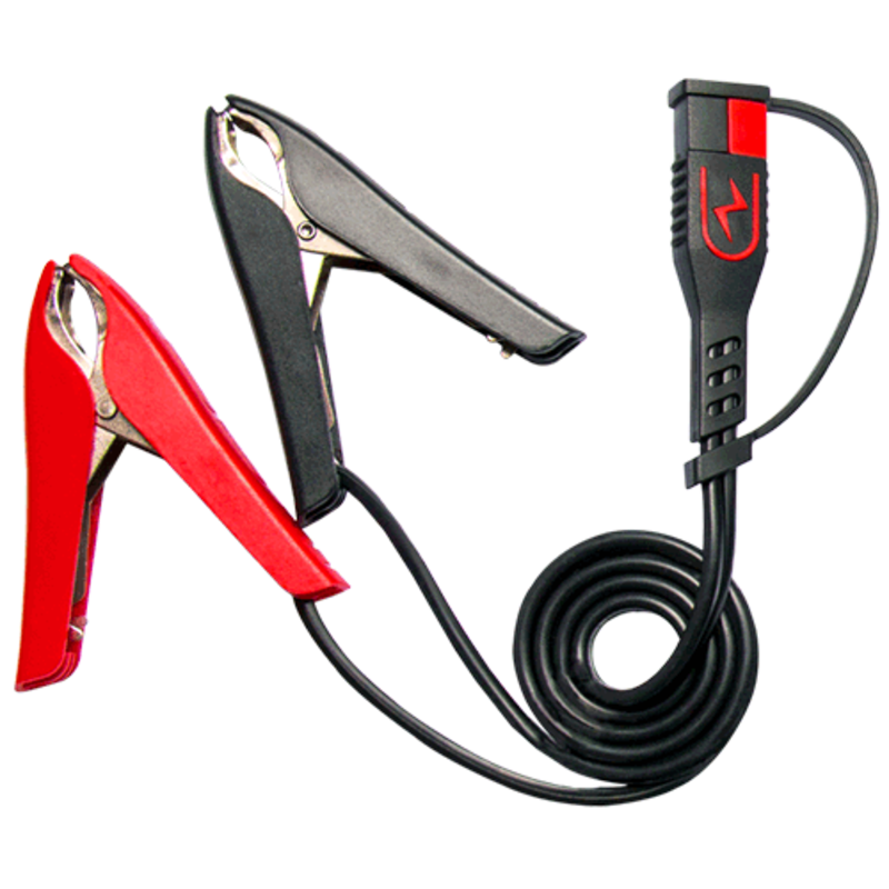 Cable BS BATTERY pinces "croco" isolées