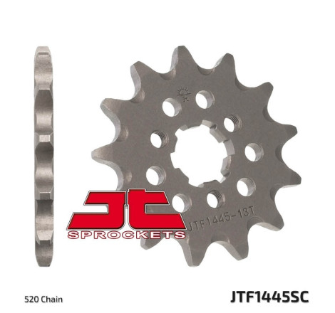 Kit chaîne JT 520HDS 13/51 super-renforcée - couronne ultra-light anti-boue 125 KX 2003 à 2008