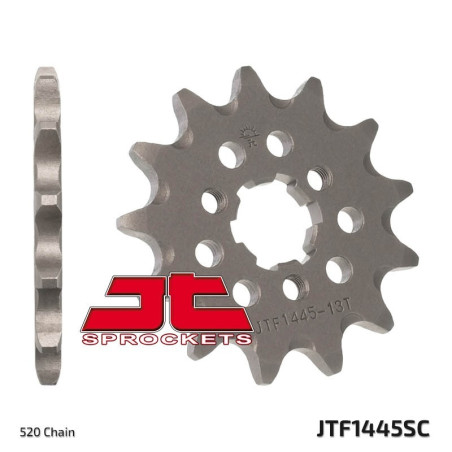 Kit chaîne JT 520HDS 13/51 super-renforcée - couronne ultra-light anti-boue 125 KX 2003 à 2008