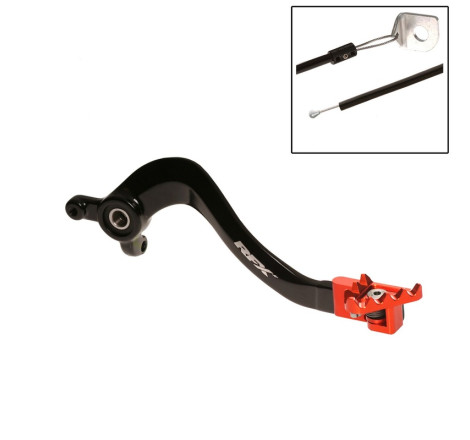 Levier de frein arrière RFX Pro FT (Noir/Orange) 85 SX 2004 à 2017