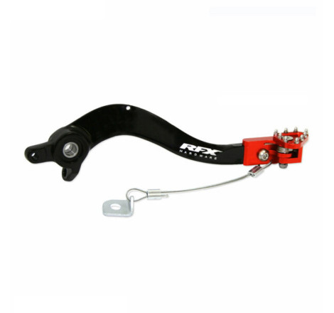 Levier de frein arrière RFX Pro FT (Noir/Orange) 250 SX 2017 à 2022