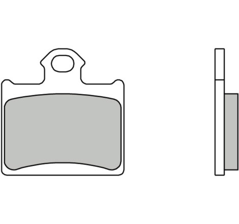 Plaquettes de frein arrière BREMBO Off-Road métal fritté pour 85 SX/TC