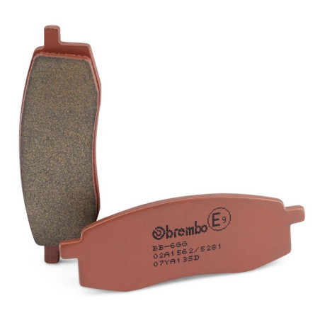 Plaquettes de frein avant BREMBO Off-Road métal fritté pour 125/250/490 YZ 1985-1988