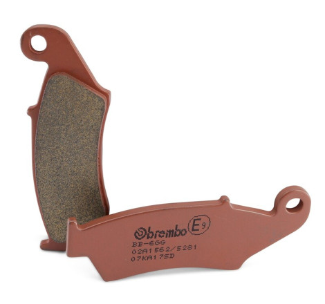 Plaquettes de frein avant BREMBO Off-Road métal fritté pour 125/250/450/500 YZ/YZ-F/CR/CRF/RM/RM-Z/KX/KX-F
