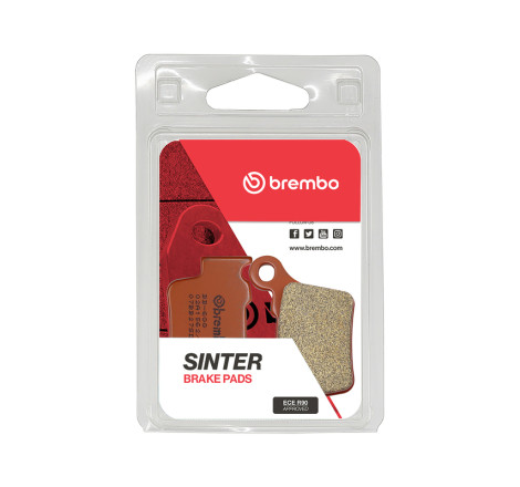 Plaquettes de frein arrière BREMBO Off-Road métal fritté pour 65/85/125/250/350/450 SX/SX-F/TC/FC/MC/MC-F