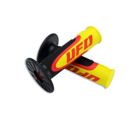 Revêtements UFO Axiom noir/jaune/rouge