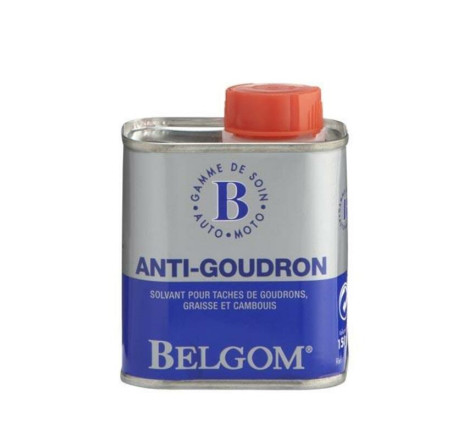 Anti-goudron Belgom 150ml – Dissolvant puissant pour goudron et résidus routiers