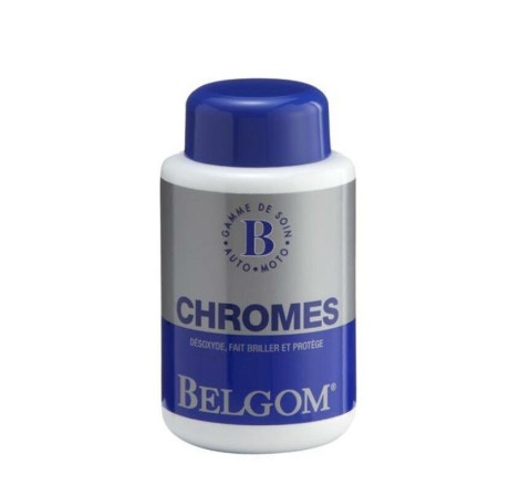Polish chromes Belgom 250ml – Nettoyage, rénovation et brillance des surfaces chromées