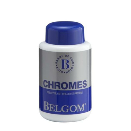 Polish chromes Belgom 250ml – Nettoyage, rénovation et brillance des surfaces chromées