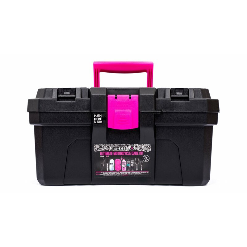 Entretien moto Muc-Off Ultimate Care Kit – Kit complet nettoyage, protection et lubrification