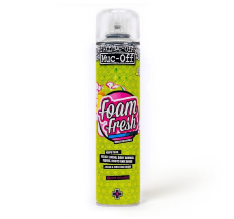 Mousse nettoyante Muc-Off Helmet Foam Fresh 400ml x12 – Nettoyage et fraîcheur casque rapide