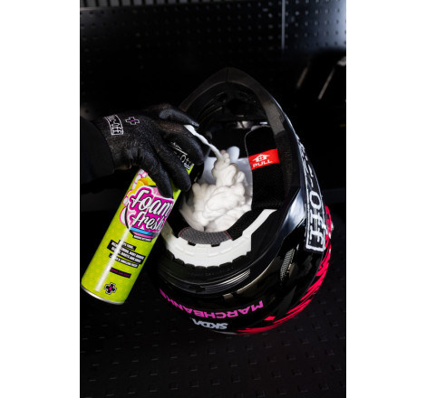 Mousse nettoyante Muc-Off Helmet Foam Fresh 400ml x12 – Nettoyage et fraîcheur casque rapide