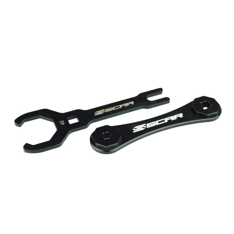 Clé de bouchon de fourche double SCAR Ø49 mm KYB