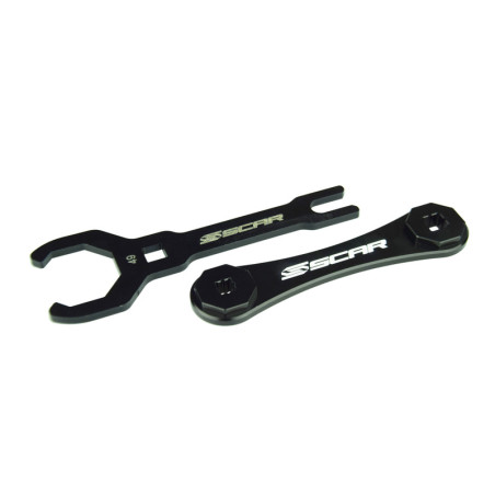 Clé de bouchon de fourche double SCAR Ø49 mm KYB