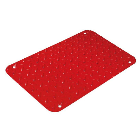 Plaque antidérapante BIKE LIFT 550x340mm rouge
