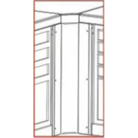 Meuble d'angle BIKE LIFT modèle classique