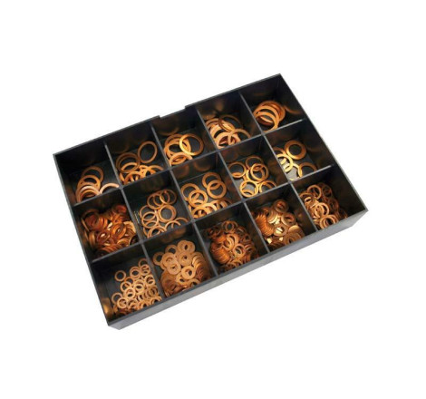 Coffret rondelles cuivre BIHR 400 pièces