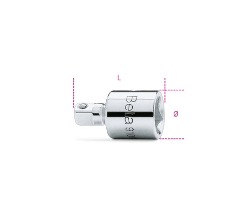 Réducteur carré BETA femelle 3/8" et mâle 1/4"