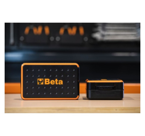 Coffret compact BETA 11 douilles 6 pans, 21 embouts et 7 accessoires