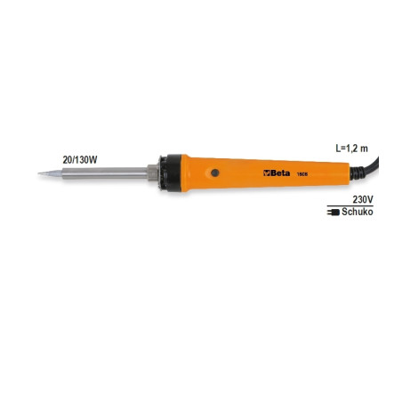 Fer à souder BI-WATT BETA avec panne droite pointue acier