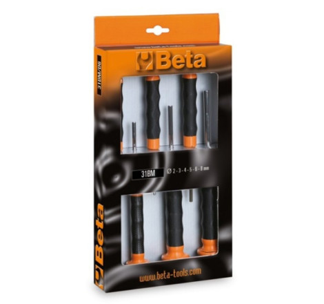 Jeu de 6 chasses-goupilles BETA