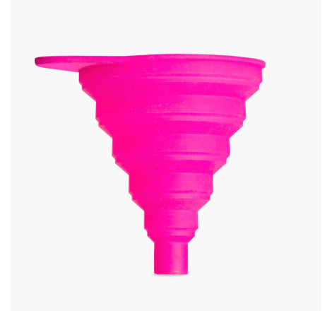Entonnoir en silicone Muc-Off - remplissage propre huile et liquides moto pliable