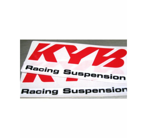 Kit autocollants KAYABA rouge