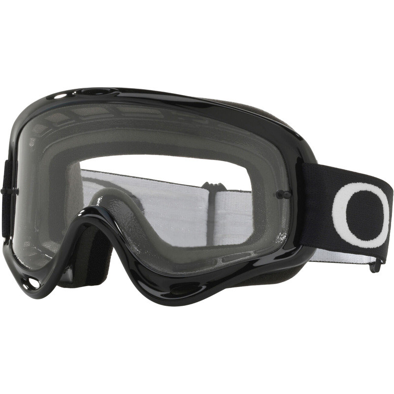 Masque OAKLEY XS O-Frame MX Jet Black – écran transparent