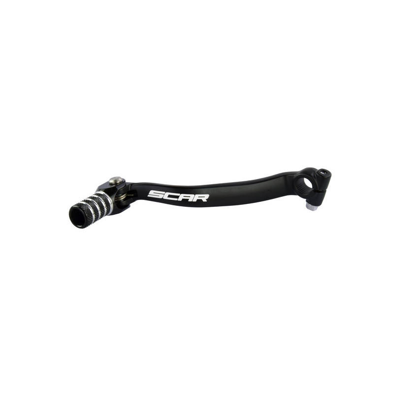 Sélecteur de vitesse SCAR noir mat/embout bleu 250 KX-F 2009 à 2020
