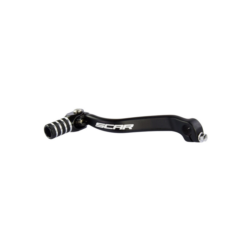 Sélecteur de vitesse SCAR noir mat/embout rouge 450 RM-Z 2008 à 2023