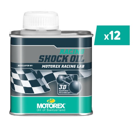 Huile de amortisseur MOTOREX Racing Shock Oil - 25ML x12