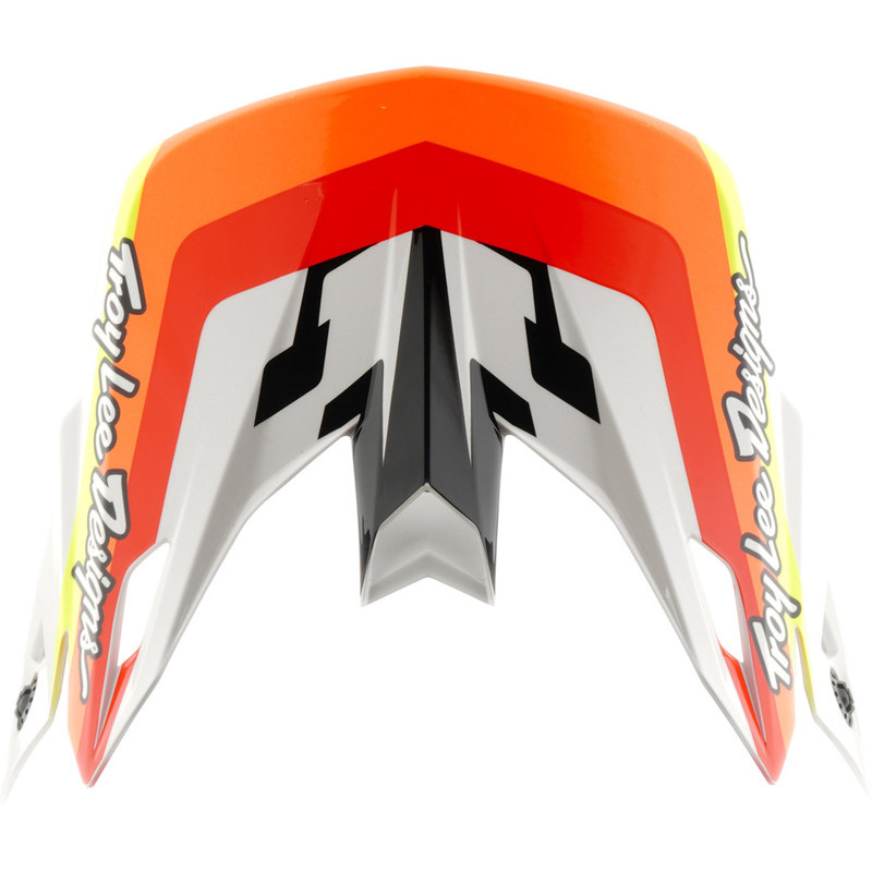 Visière TROY LEE DESIGNS SE5 Polycarbonate - Dash orange