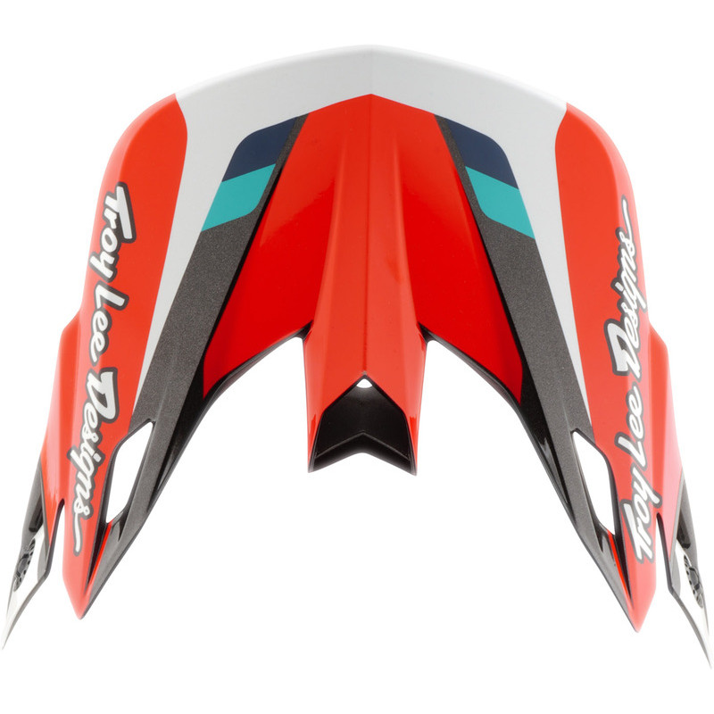 Visière TROY LEE DESIGNS SE5 Polycarbonate - Roamer rouge