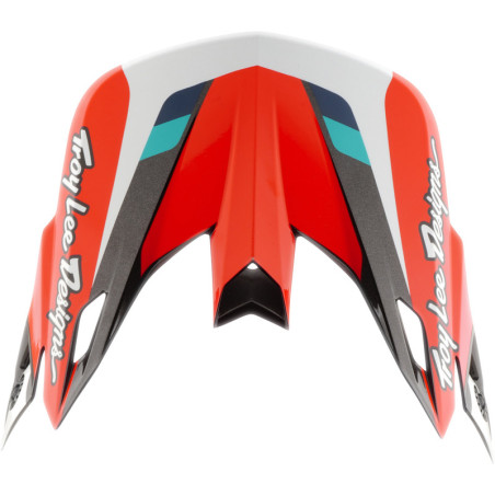 Visière TROY LEE DESIGNS SE5 Polycarbonate - Roamer rouge