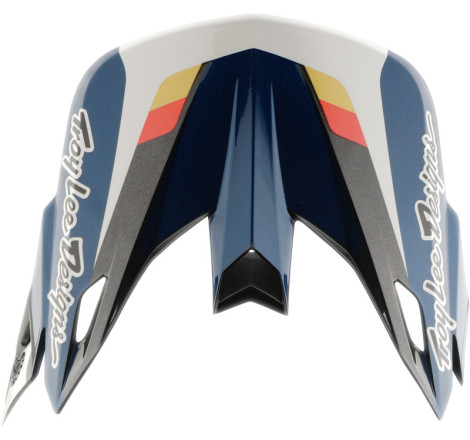 Visière TROY LEE DESIGNS SE5 Polycarbonate - Roamer bleu
