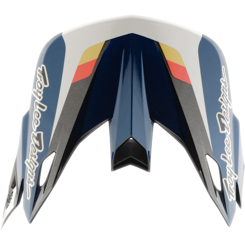 Visière TROY LEE DESIGNS SE5 Polycarbonate - Roamer bleu