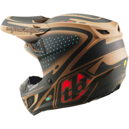 Casque TROY LEE DESIGNS SE5 Polycarbonate Mips - The Line Sienna