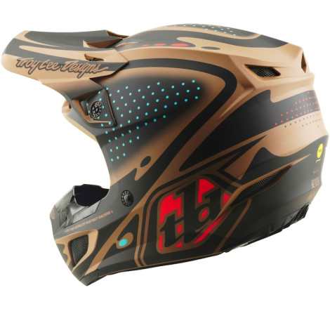 Casque TROY LEE DESIGNS SE5 Polycarbonate Mips - The Line Sienna