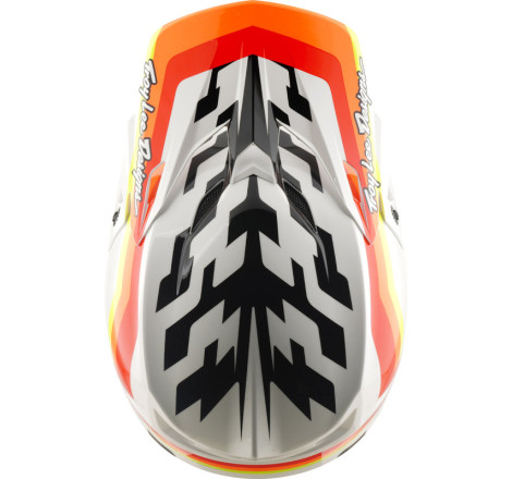 Casque TROY LEE DESIGNS SE5 Polycarbonate Mips - Dash orange