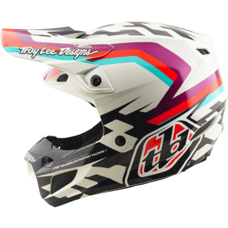 Casque TROY LEE DESIGNS SE5 Polycarbonate Mips - Dash violet